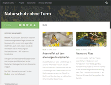 Tablet Screenshot of naturschutzturm.de